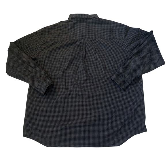 Van Heusen Black & White Check Button-Down Mens Size 2XLT - Picture 7 of 7